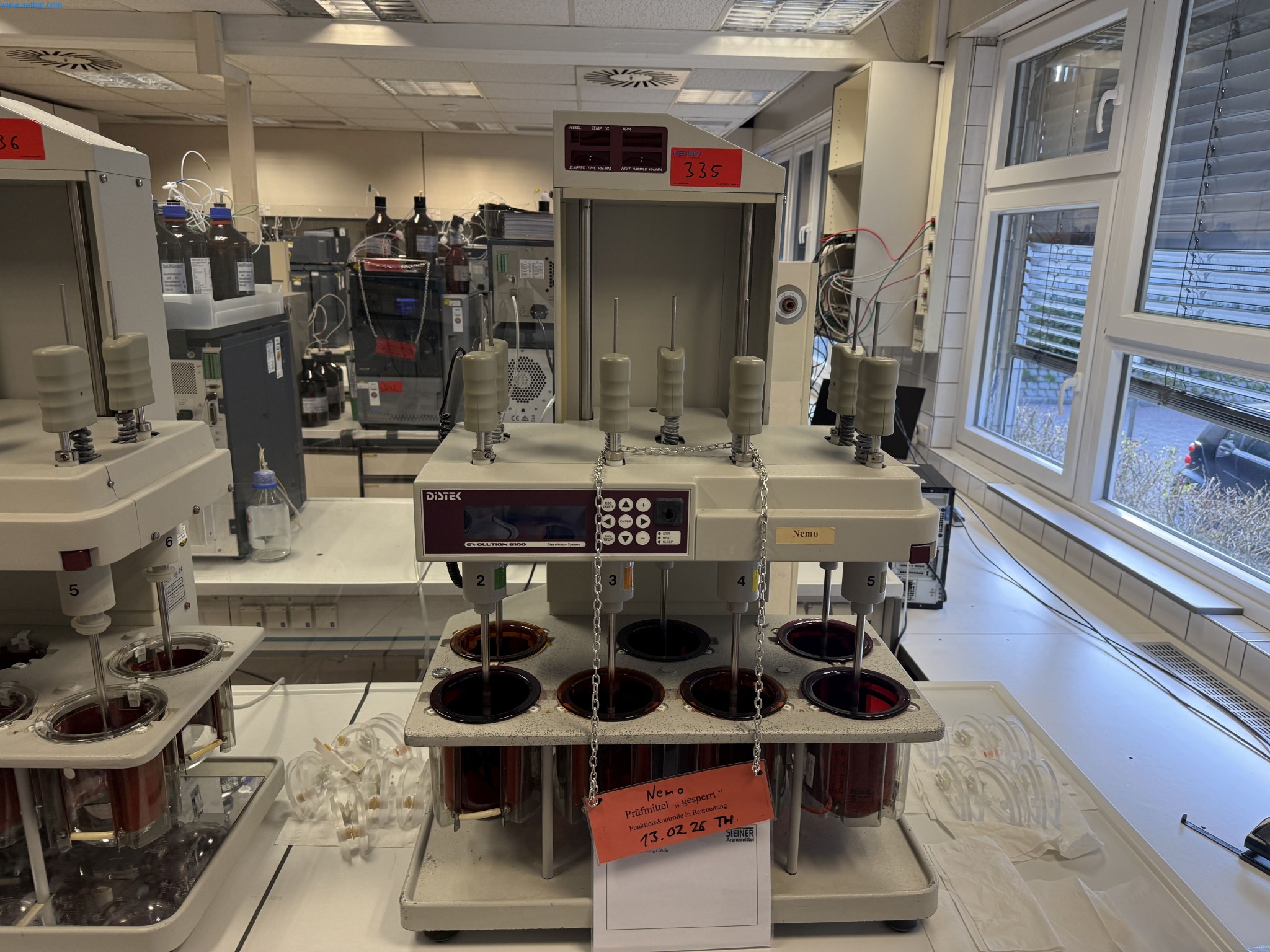 Freisetzungsapparatur (Nemo) Distek Evolution 6100